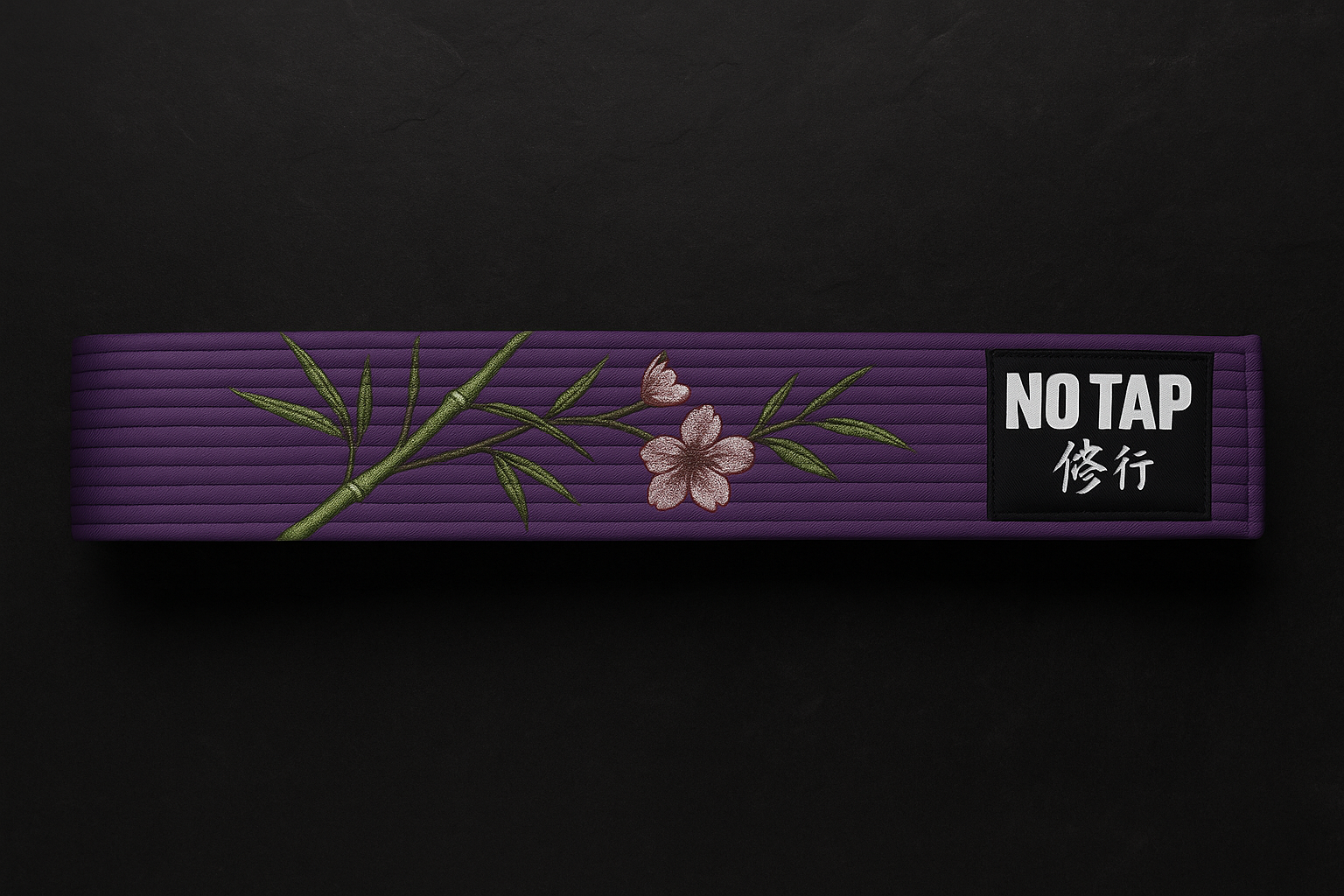 No Tap Purple Belt